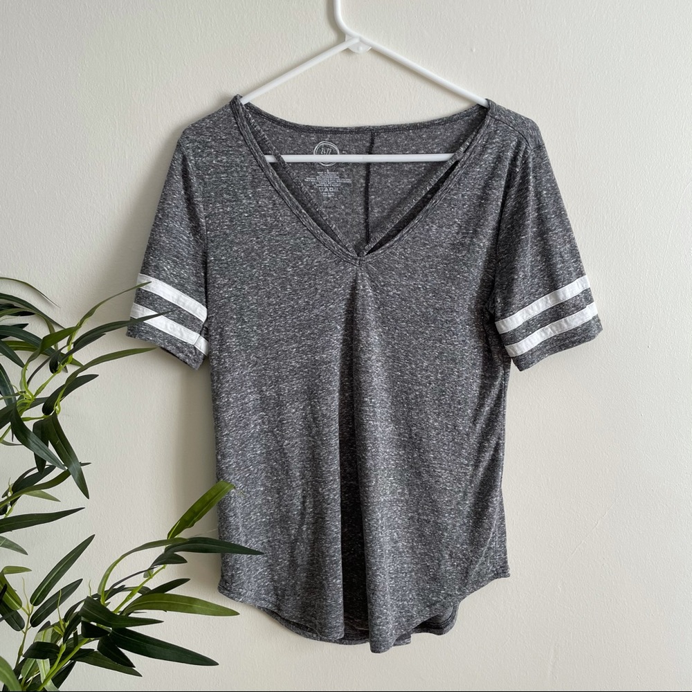 Strappy Neck Tee